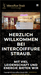 Mobile Screenshot of intercoiffure-straub.de